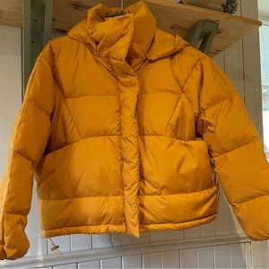 Oversized down jacket, Oversized short down jacket